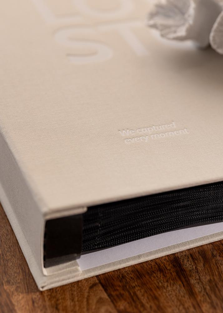 KAILA Album Foto POVESTEA DRAGOSTEI NOASTRE Crem - 600 de imagini în 10x15 cm