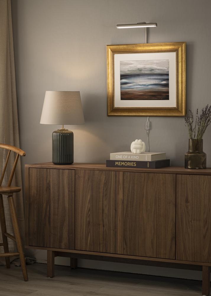 Gallery LED 30 cm Iluminare pentru tablou - Nichel