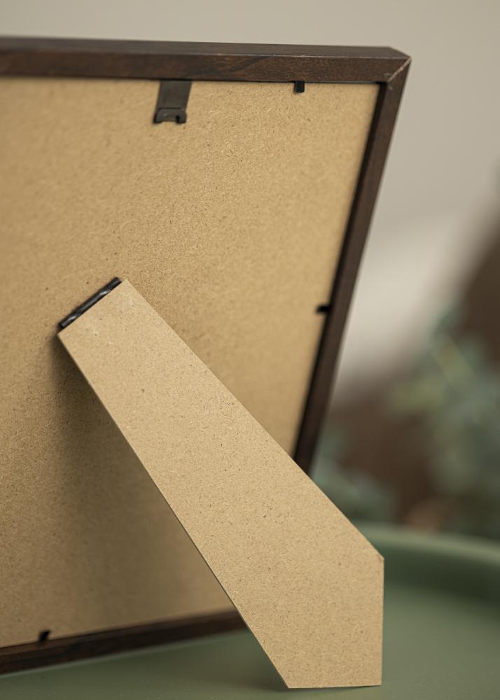 Ramă Trendy Nuc 20x25 cm - Paspartu Negru 14x18 cm