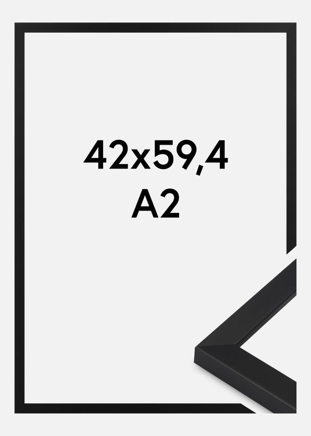 Ramă Oban Sticlă acrilică Negru 42x59,4 cm (A2)