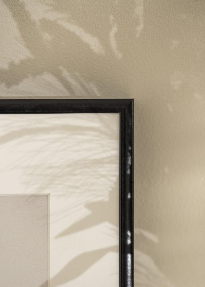 Ramă Aluminiu Sticlă acrilică Negru 70x100 cm