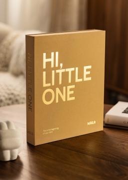 KAILA HI LITTLE ONE Manilla - Coffee Table Photo Album (60 Negre Pagini)