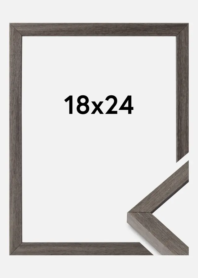 Ramă Ares Sticlă acrilică Grey Oak 18x24 cm