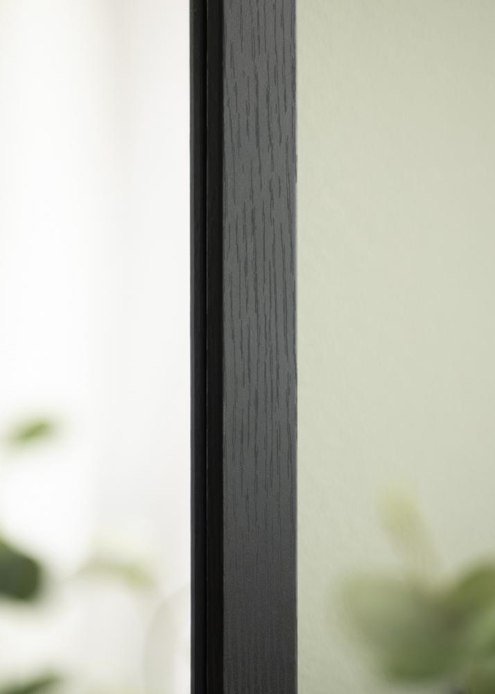 Oglindă Overdoor Negru 34x126 cm