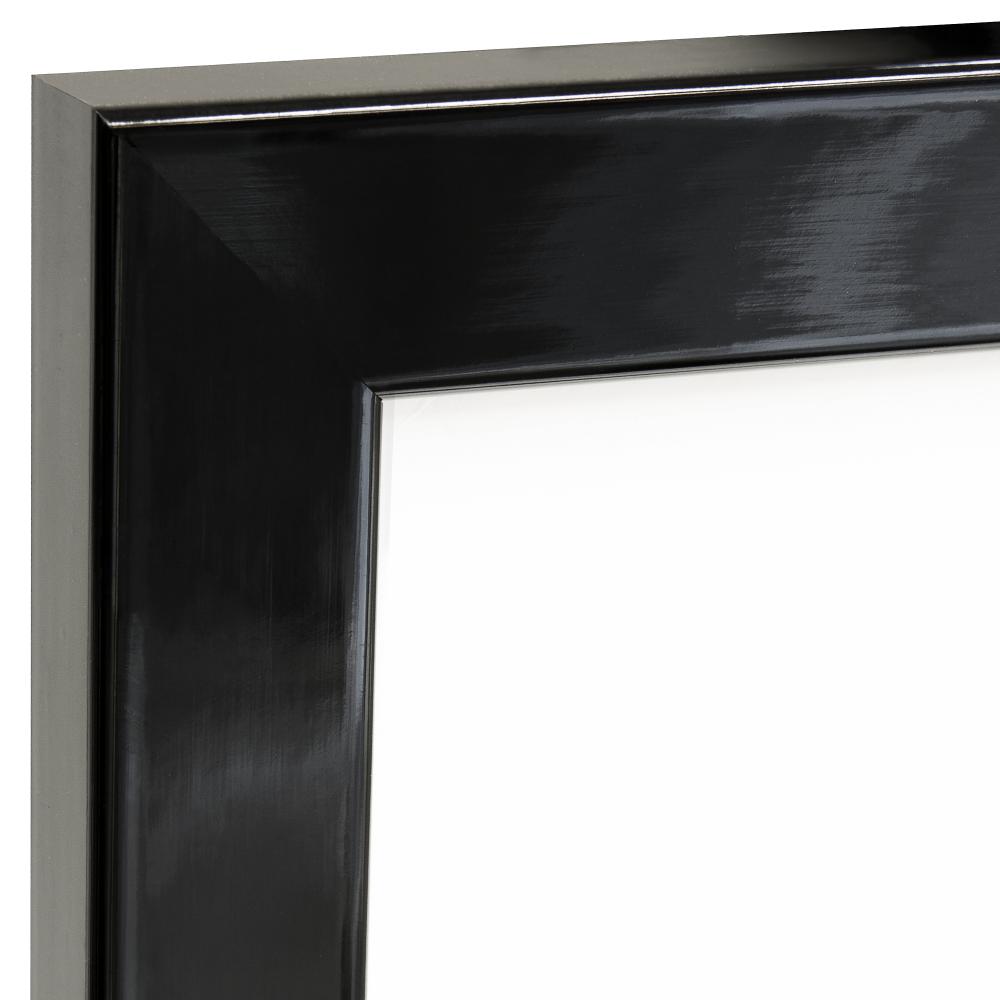 Ramă Uppsala Negru foarte lucios 50x60 cm