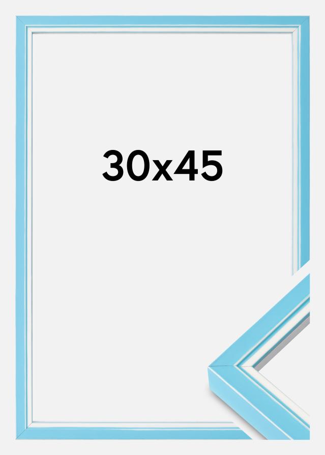 Ramă Diana Sticlă acrilică Albastru deschis 30x45 cm