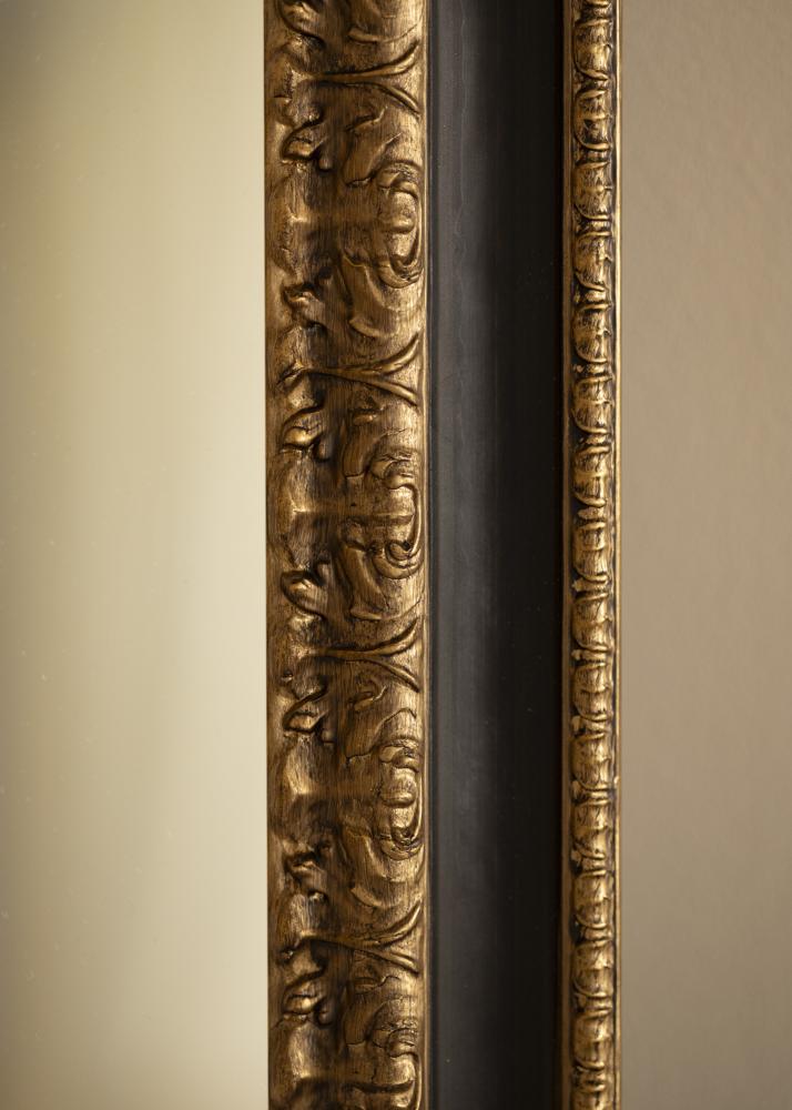 Oglindă Drottningholm Auriu - Măsurături proprii