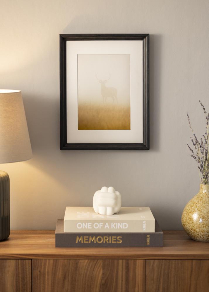 Ramă Arjeplog Negru-maroniu - Mărime la alegere