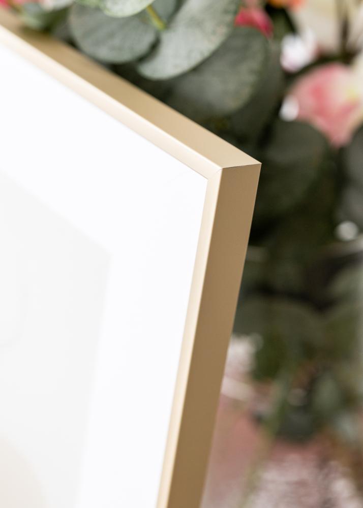 Ramă din aluminiu Sticlă acrilică Alamă 50x70 cm