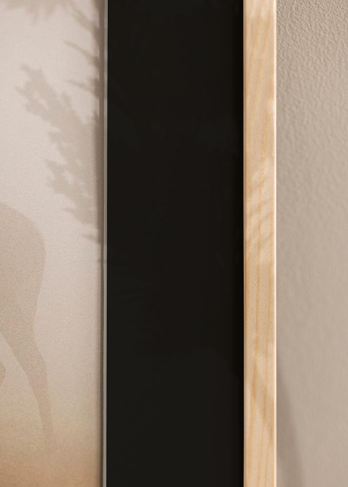 Ramă Galant Lemn de pin 40x50 cm - Paspartu Negru 12x16 inches