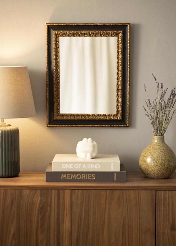 Oglindă Drottningholm Auriu - Măsurături proprii