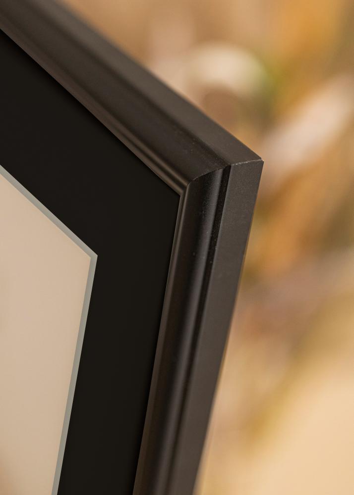 Ramă Siljan Negru 60x60 cm - Paspartu Negru 50x50 cm