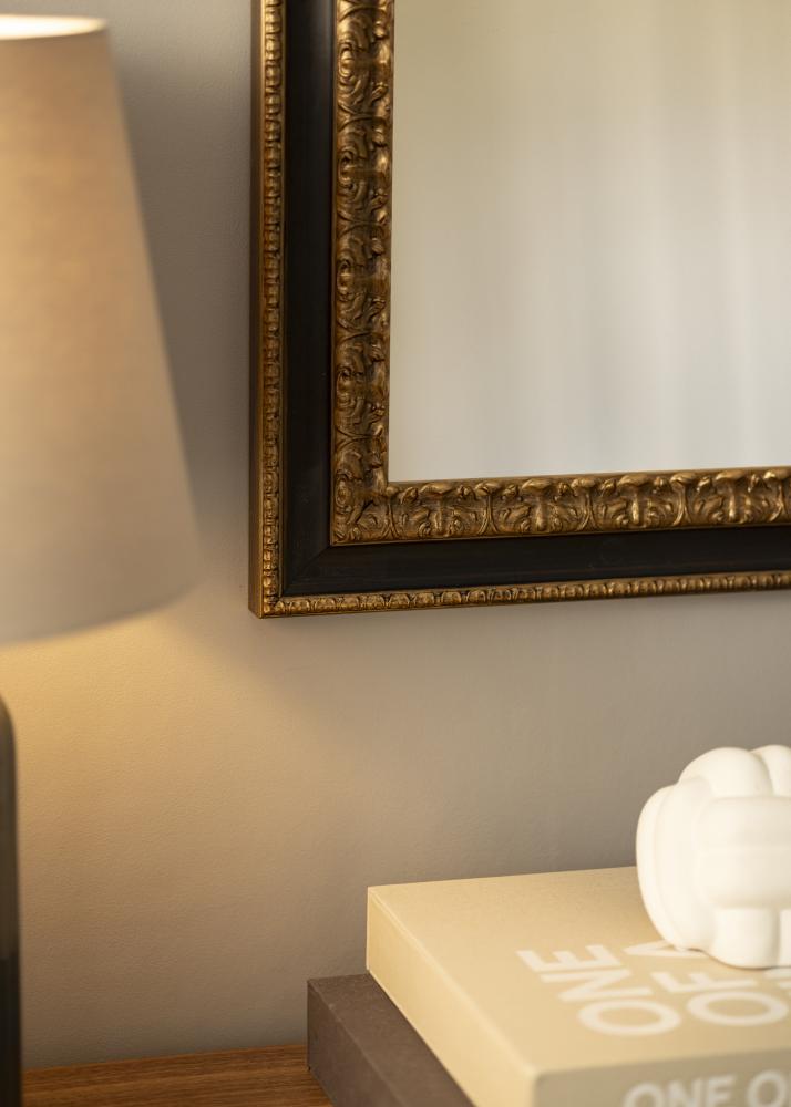 Oglindă Drottningholm Auriu - Măsurături proprii